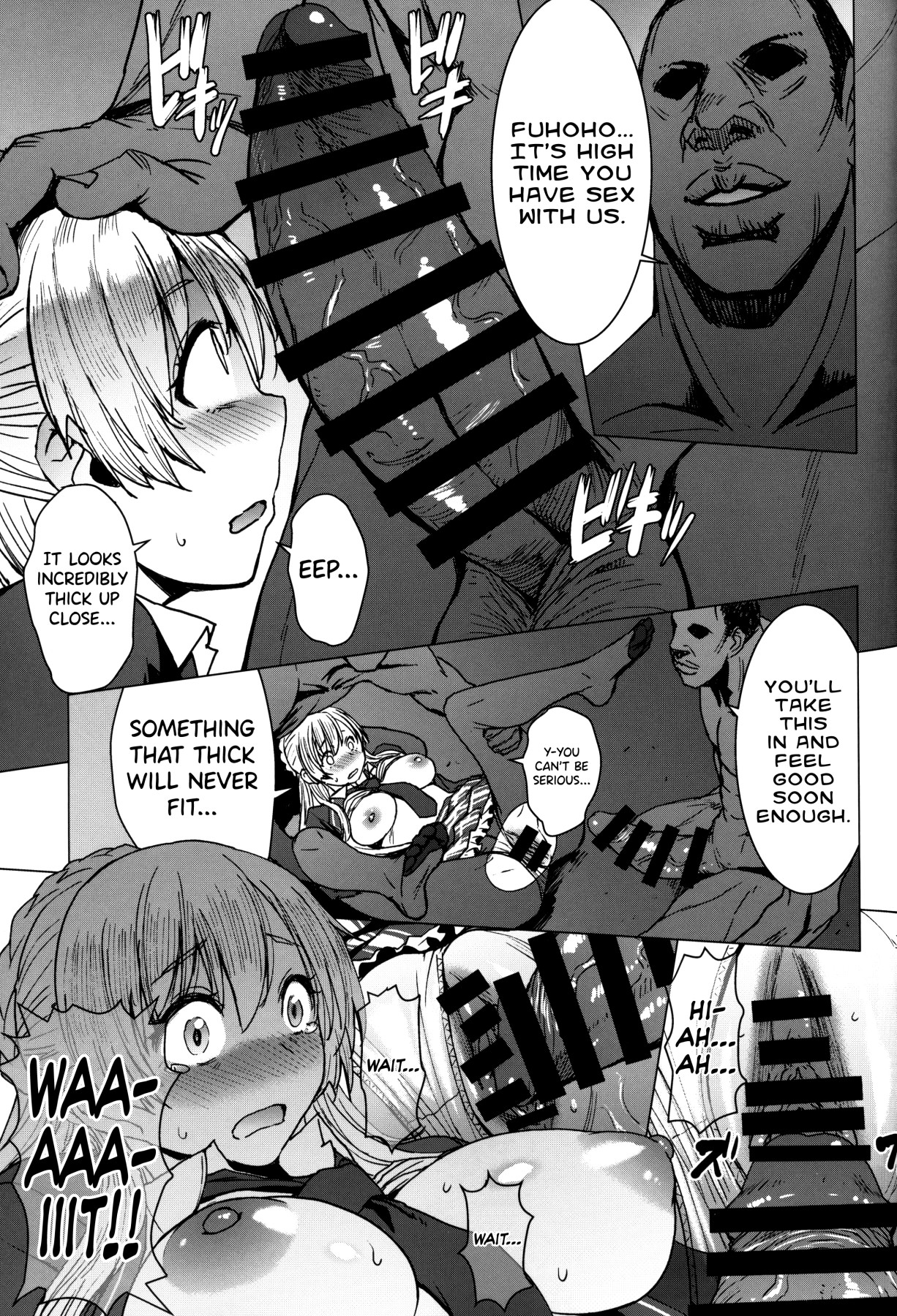 Hentai Manga Comic-Welcome To The Black Guy Fuck Room 3rd Discipline-Read-16